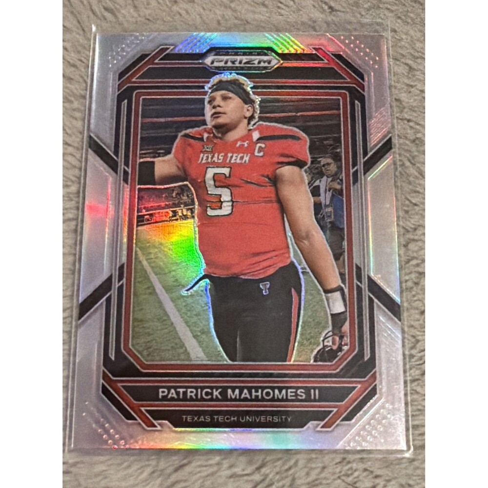 2023 Panini Prizm Draft Picks - Variation Patrick Mahomes II #81 Silver...